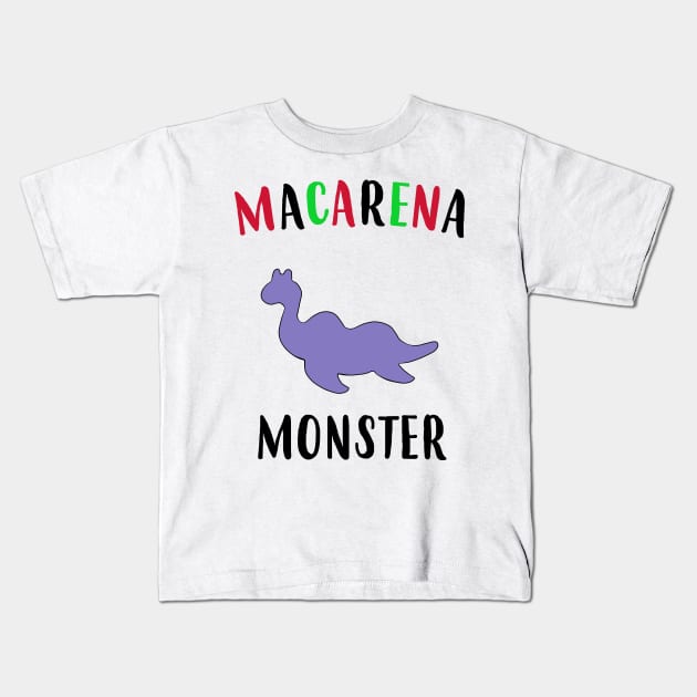 Macarena Monster Kids T-Shirt by PsychoDelicia